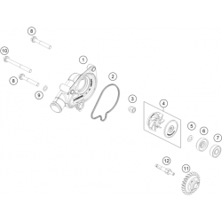 Pompe à eau HUSQVARNA TC 250 2T 2024 