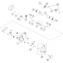 Valves d'échappement HUSQVARNA TC 250 2T 2024 