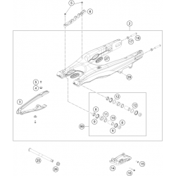 Bras oscillant HUSQVARNA FC 450 2024 