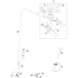 Contôle d'embrayage HUSQVARNA FC 450 2024 