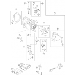 Corps d'injection HUSQVARNA FC 450 2024 