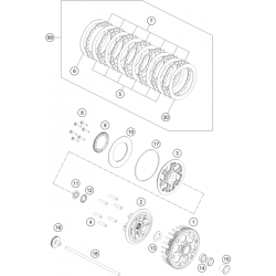 Embrayage HUSQVARNA FC 350 2024 