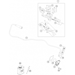 Contôle d'embrayage HUSQVARNA FC 350 2024 