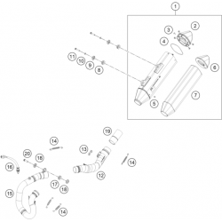 Échappement HUSQVARNA FE 250 2024 