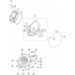 Carter d'embrayage HUSQVARNA FE 450 2024 