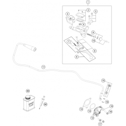 Contrôle d'embrayage BREMBO HUSQVARNA FE 350 2024 