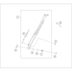 Béquille HUSQVARNA TE 300i 2T 2024 