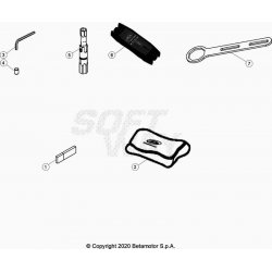 Trousse a outils BETA 480 RR 4T 2024 