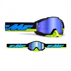 Lunettes FMF POWERBOMB Talladega - Ecran Miroir Bleu