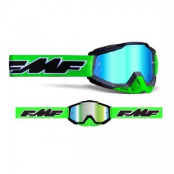 Lunettes FMF POWERBOMB Rocket Lime - Ecran Miroir Vert