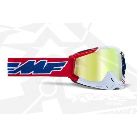 Lunettes FMF POWERBOMB US of A - Ecran Or