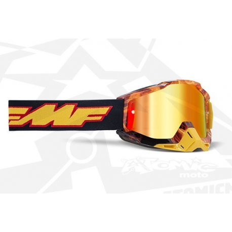 Lunettes FMF POWERBOMB Spark - Ecran Miroir Rouge