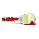 Lunettes FMF POWERBOMB Rocket White - Ecran Or