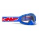 Lunettes FMF POWERBOMB Enduro Rocket Blue - Ecran Transparent double