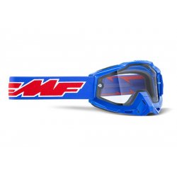 Lunettes FMF POWERBOMB Enduro Rocket Blue - Ecran Transparent double