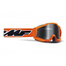 Lunettes FMF POWERBOMB Enfant Rocket Orange - Ecran Miroir Argent