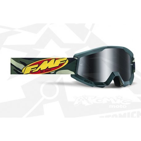 Lunettes FMF POWERCORE Assault Camo - Ecran Miroir Argent 