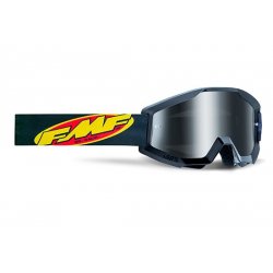 Lunettes FMF POWERCORE Core Black - Ecran Miroir Argent