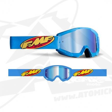 Lunettes FMF POWERCORE Core Cyan - Ecran Miroir Bleu