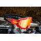 Lunettes FMF POWERCORE Core Yellow - Ecran Miroir Or