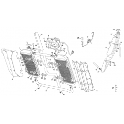 Radiateur SHERCO 450 SEF FACTORY 4T 2024 