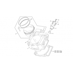 Cylindre SHERCO 450 SEF FACTORY 4T 2024 