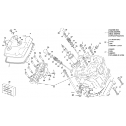 Culasse SHERCO 450 SEF FACTORY 4T 2024 