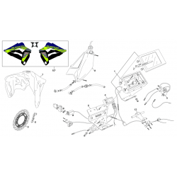 Kit Rally light SHERCO 450 SEF FACTORY 4T 2024 