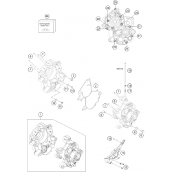 Carters moteur GASGAS 65 MC 2T 2024 