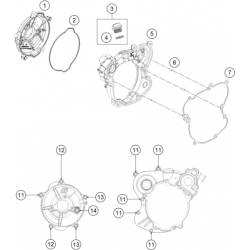 Carter d'embrayage GASGAS 65 MC 2T 2024 