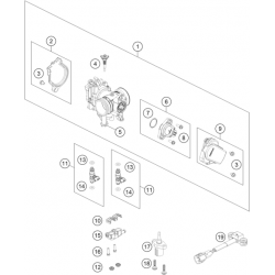 Carburateur GASGAS 125 MC 2T 2024 