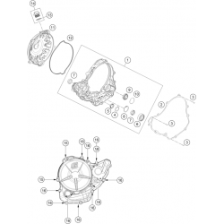 Carter d'embrayage GASGAS 250 EC-F 4T 2024 