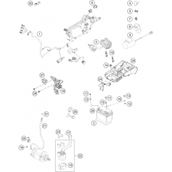 Batterie et faisceau electrique GASGAS 250 MC-F 4T 2024 