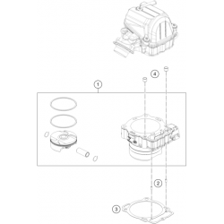 Cylindre GASGAS 500 EC-F 4T 2024 