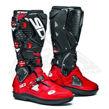 Bottes SIDI CROSSFIRE 3 SRS - Rouge / Noir 