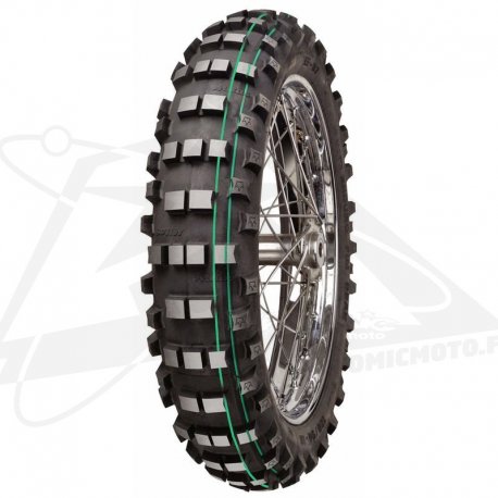 Pneu MITAS Enduro EH 140/80-18 Super soft - Double bande verte 