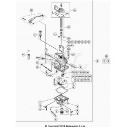 Carburateur BETA 125 RR 2T RACING 2024 