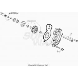 Dispositif de refroidissement BETA 430 RR 4T RACING 2024 