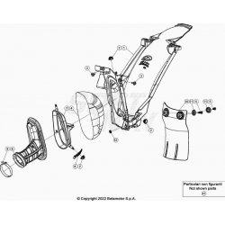 Boitier de filtre à air BETA 250 RR 2T XTRAINER 2023 