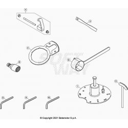 Outillage moteur BETA 300 RR 2T XTRAINER 2023 