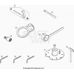 Outillage moteur BETA 300 RR 2T XTRAINER 2024 