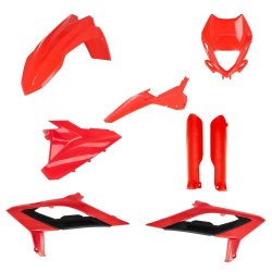 Kit plastique complet - ACERBIS BETA - Rouge et Noir 
