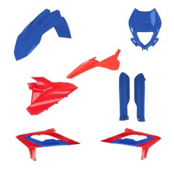 Kit plastique super complet - ACERBIS BETA - Bleu et Rouge