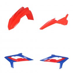 Kit plastique complet - ACERBIS BETA - Rouge et Bleu