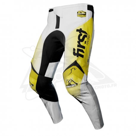 Pantalon ATOMIC MOTO Blanc 2024 