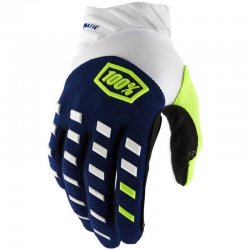 Gants 100% AIRMATIC Jaune Fluo/noir 