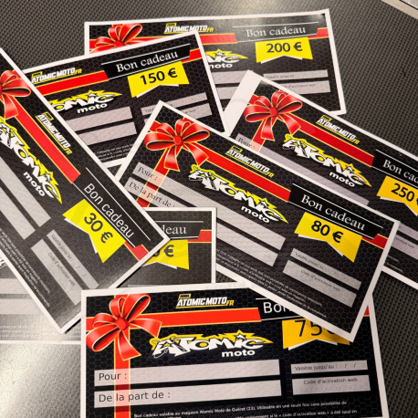 Bon cadeau Atomic Moto 100€ 
