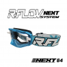 Masque R-FLOW NEXT 64 Blanc et bleu Full pack