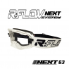 Masque R-FLOW NEXT 63 Blanc et noir Full pack