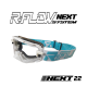 Masque R-FLOW NEXT 22 Bleu, Blanc et gris Full pack 